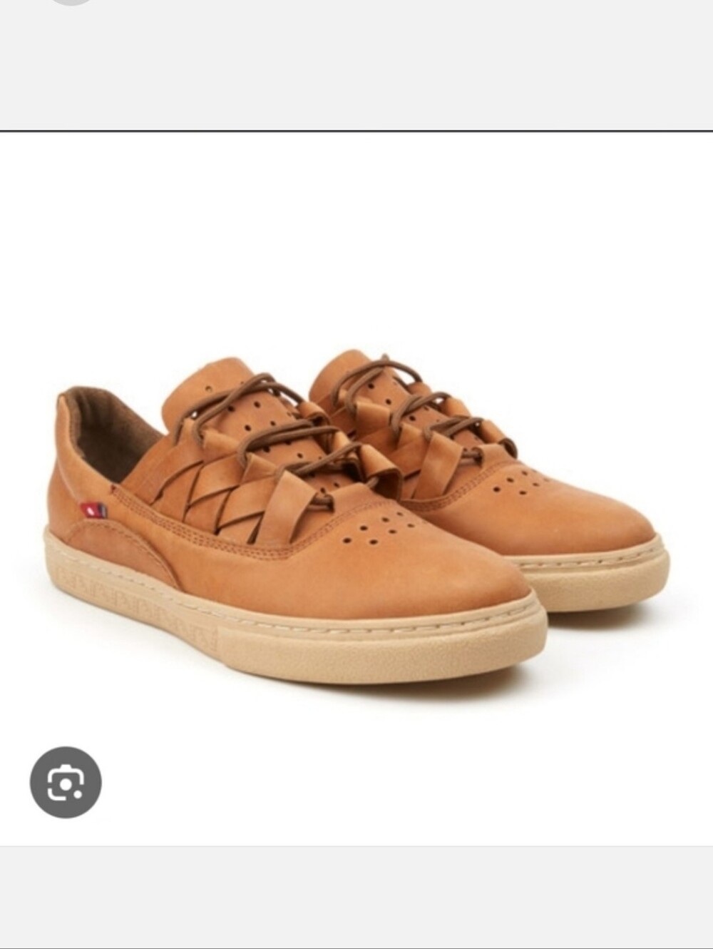 Oliberte 42 Brown Leather Sneaker